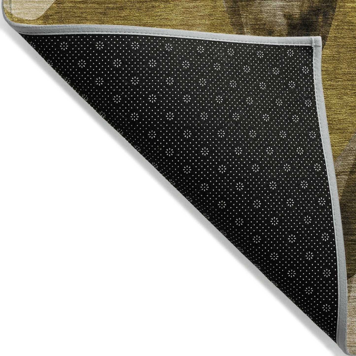 Machine Washable Indoor/ Outdoor Modern Chantille Rug