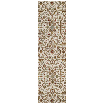 Machine Washable Indoor/ Outdoor Traditional Persian Chantille Rug