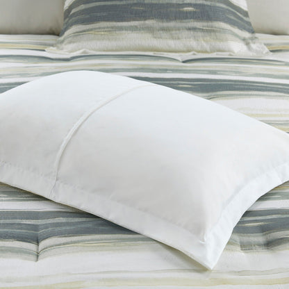 Madison Park Anchorage 8 Piece Printed Seersucker Comforter and Quilt Set Collection