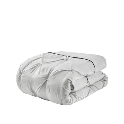 Madison Park Essentials Loretta, ensemble de 24 pièces pour chambre à coucher avec panneaux de fenêtre et ensemble de draps