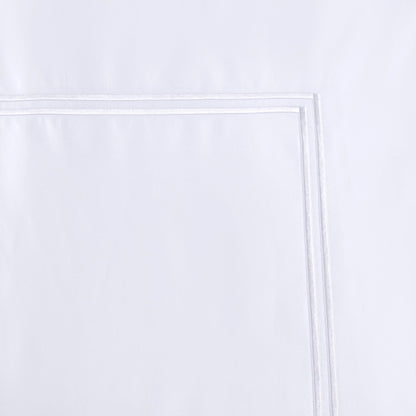 Ensemble de housse de couette brodée en satin de coton 100 % de la collection de luxe Madison Park Signature à 500 fils au pouce carré.