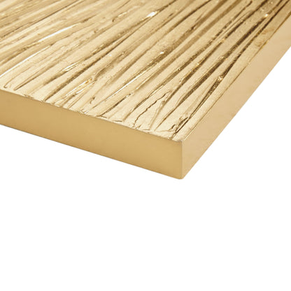 Ensemble de 3 tableaux muraux en résine multidimensionnelle, style triptyque, à motif de soleil rayonnant, peint à la main, de la marque Madison Park Signature.