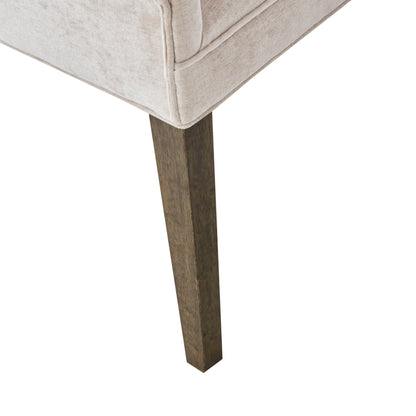 Madison Park Signature Ultra Fauteuils de salle à manger capitonnés avec pieds en bois (lot de 2) - N/A