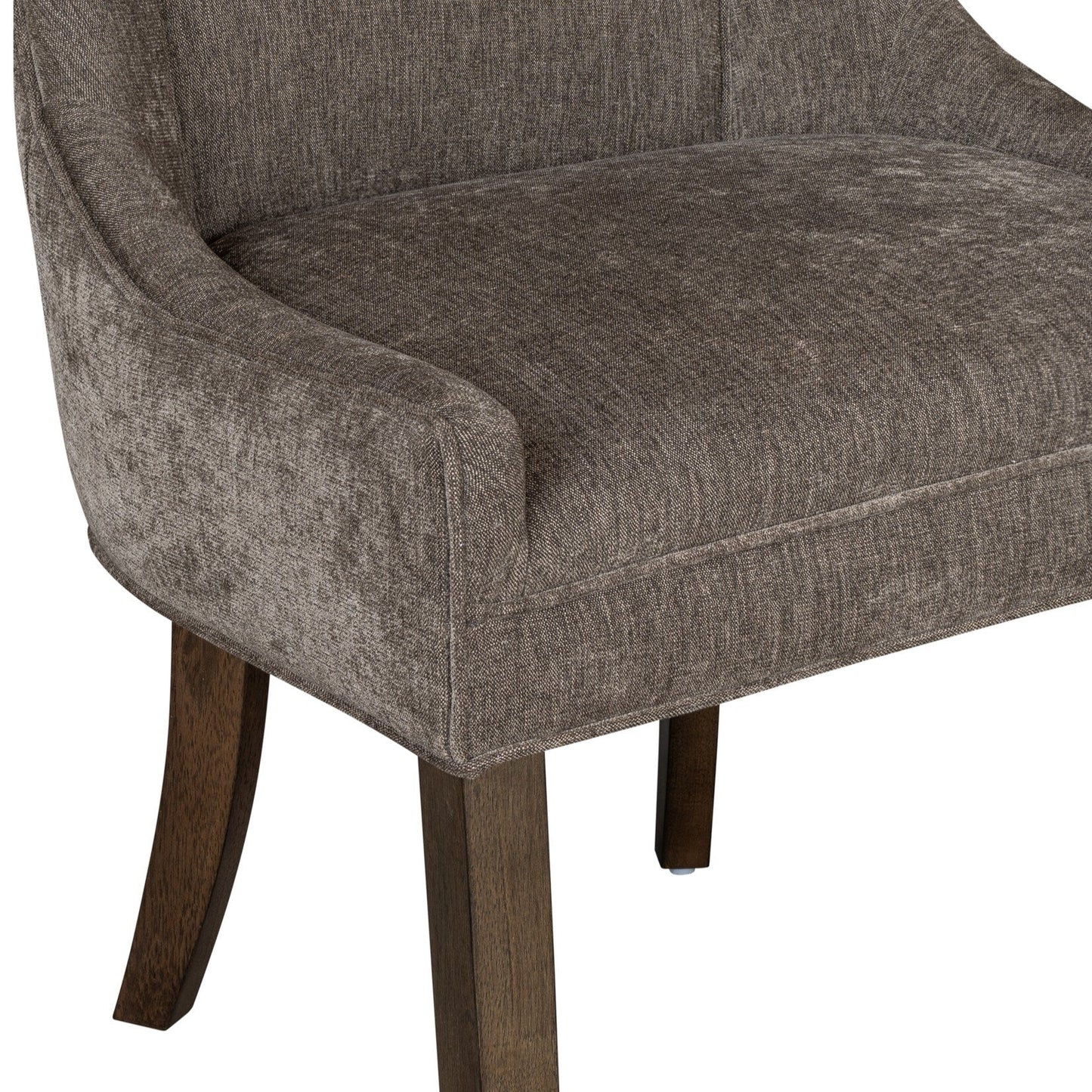 Madison Park Signature Ultra Fauteuils de salle à manger capitonnés avec pieds en bois (lot de 2) - N/A