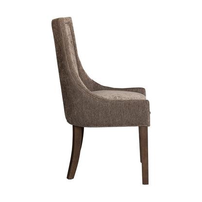 Madison Park Signature Ultra Fauteuils de salle à manger capitonnés avec pieds en bois (lot de 2) - N/A