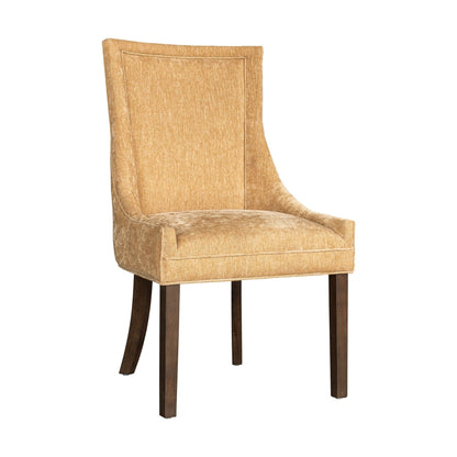 Madison Park Signature Ultra Fauteuils de salle à manger capitonnés avec pieds en bois (lot de 2) - N/A
