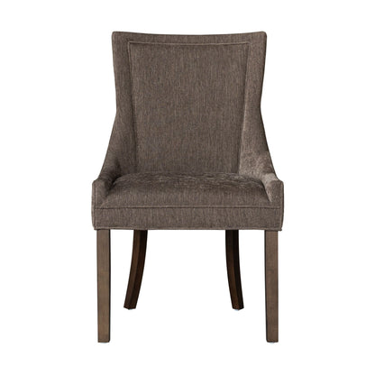 Madison Park Signature Ultra Fauteuils de salle à manger capitonnés avec pieds en bois (lot de 2) - N/A