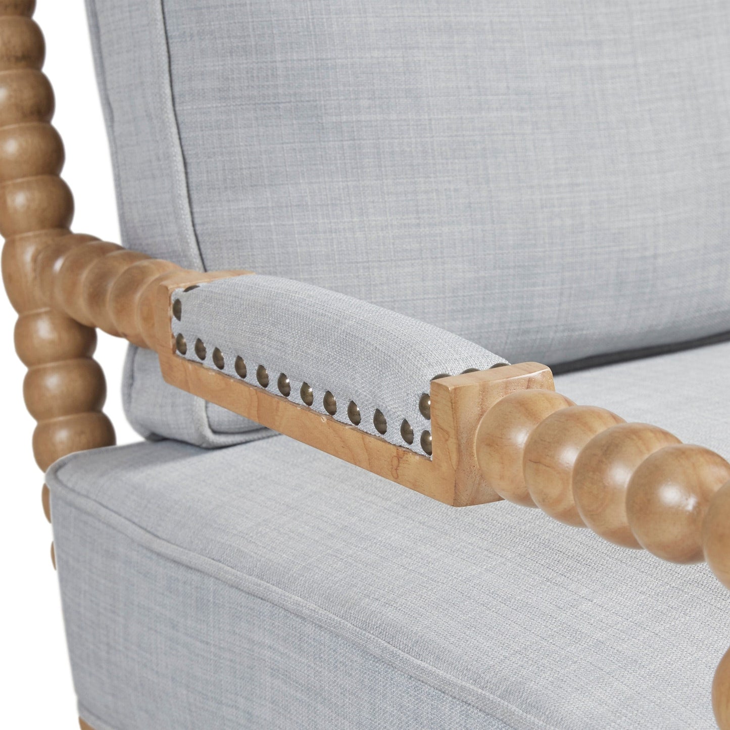 Fauteuil à cadre en bois tourné Donohue de Madison Park