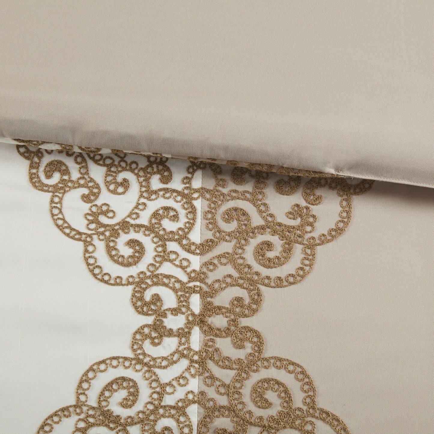 Madison Park Vera 8 Piece Embroidered Microfiber Comforter Set