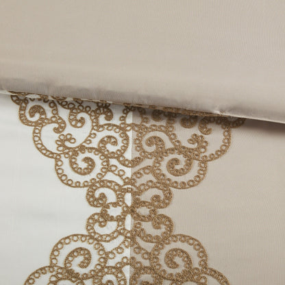 Madison Park Vera 8 Piece Embroidered Microfiber Comforter Set