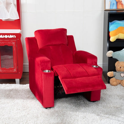 Magic Seats pour Super-héros et Princesses, Fauteuil Reclinable Super Deluxe pour Enfants avec Repose-Pieds, Repose-Tête et 2 Porte-Gobelets