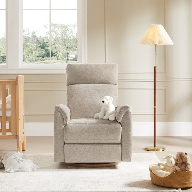 Fauteuil pivotant inclinable pour chambre d'enfant Maire Power avec veilleuse
