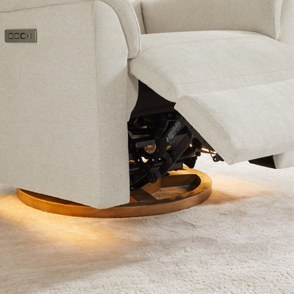 Fauteuil pivotant inclinable pour chambre d'enfant Maire Power avec veilleuse