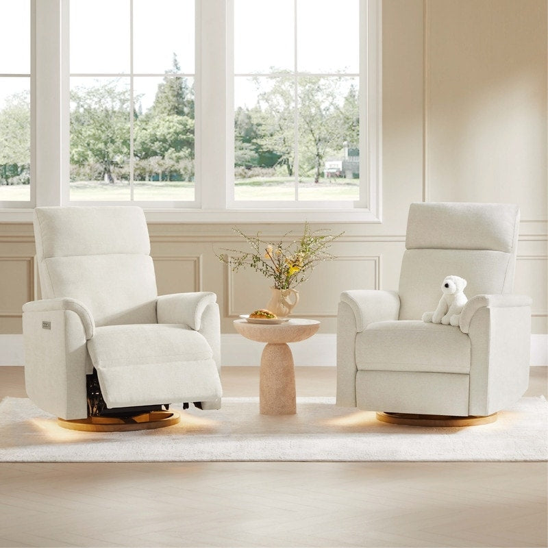 Fauteuil pivotant inclinable pour chambre d'enfant Maire Power avec veilleuse