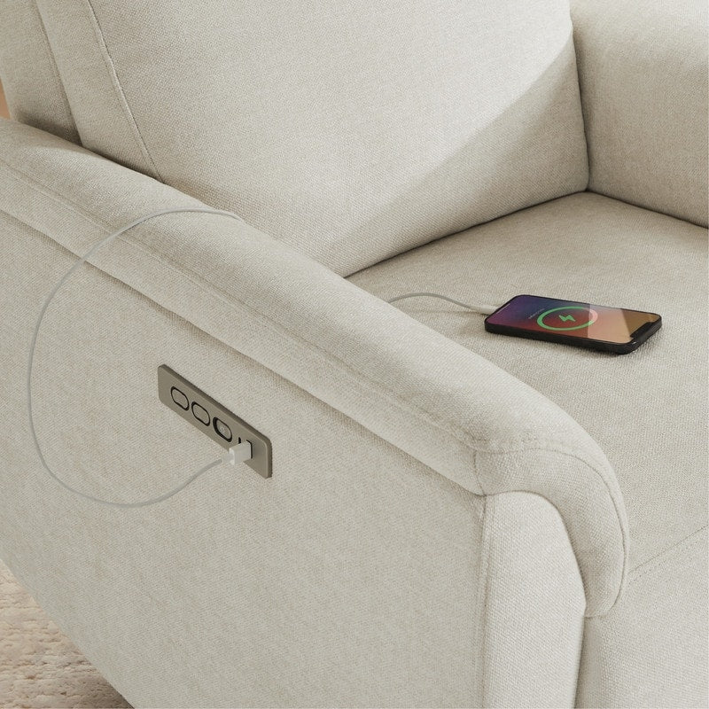 Fauteuil pivotant inclinable pour chambre d'enfant Maire Power avec veilleuse