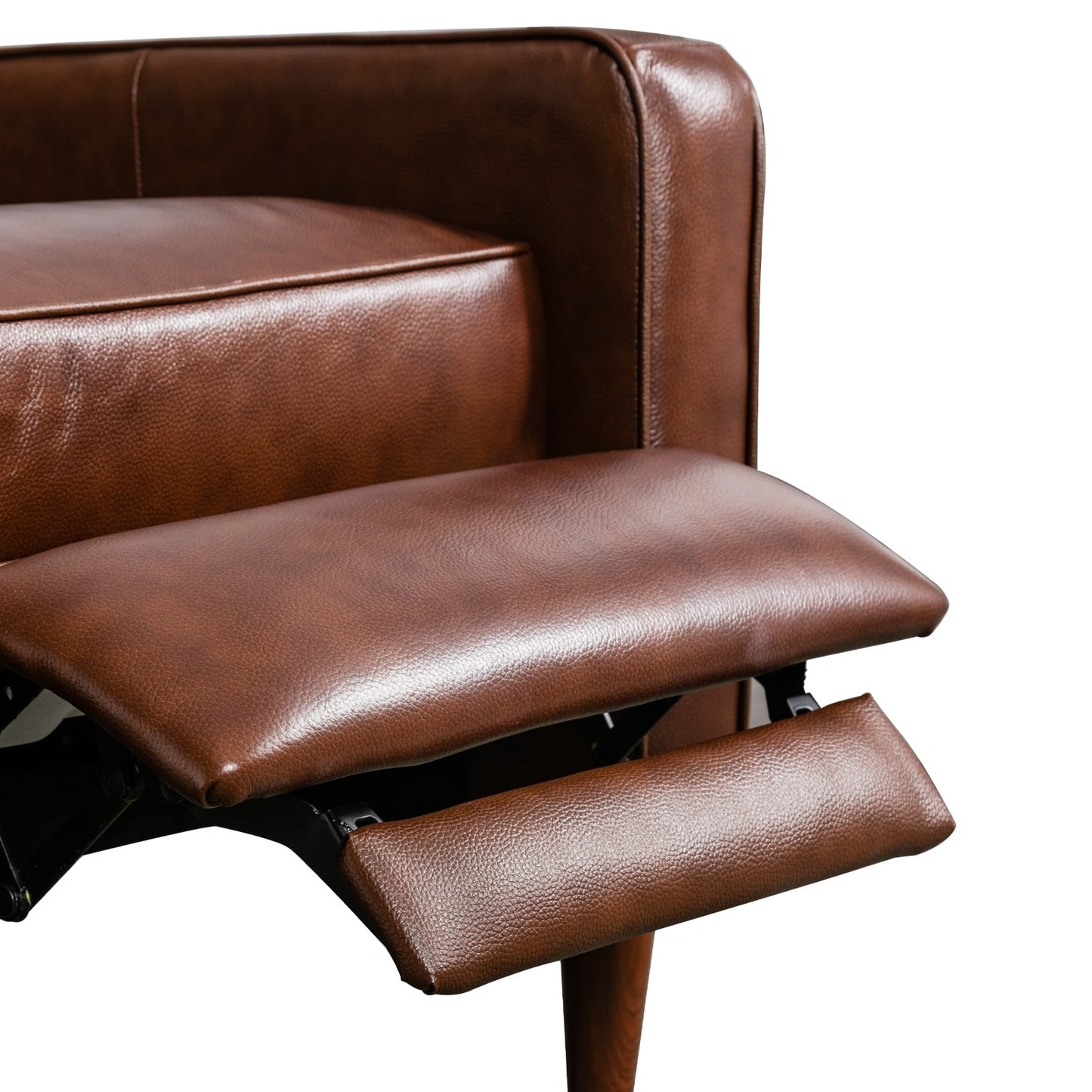 Fauteuil inclinable à bascule, fauteuil en tissu à bascule avec décorations à rivets, fauteuil d'appoint pour salon.