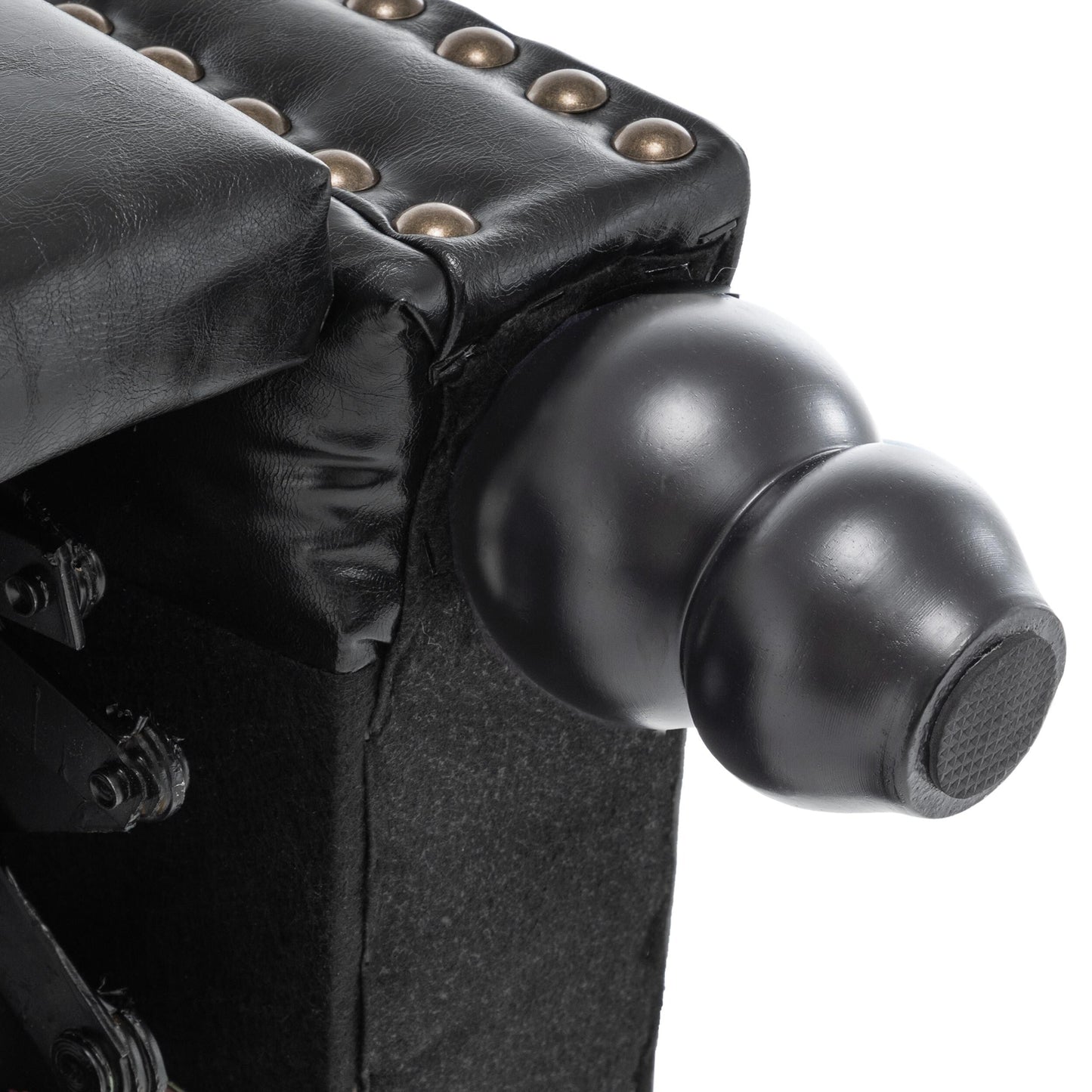 Fauteuils inclinables à commande manuelle avec garniture à clous décoratifs