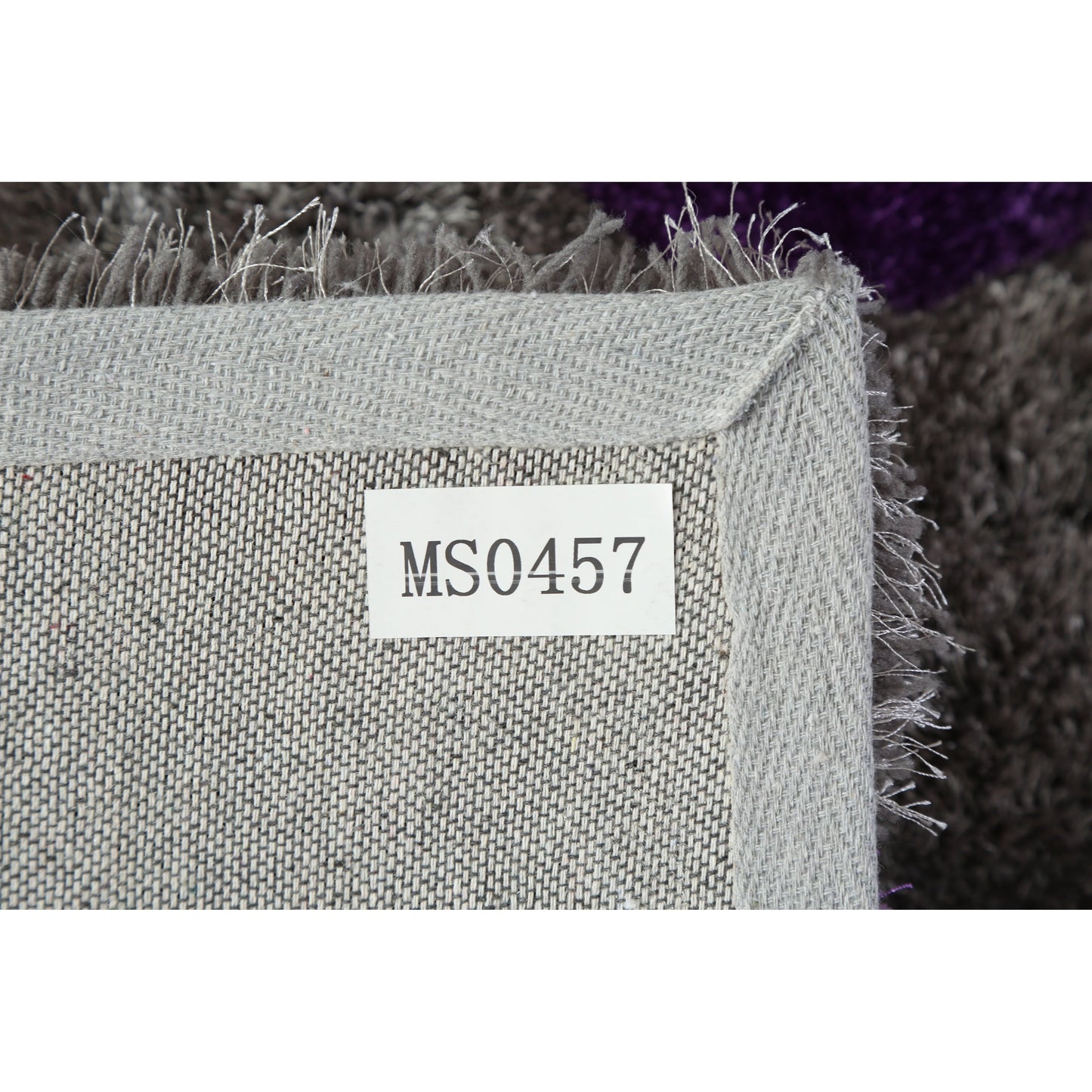 Tapis de sol abstrait à poils longs Mateos