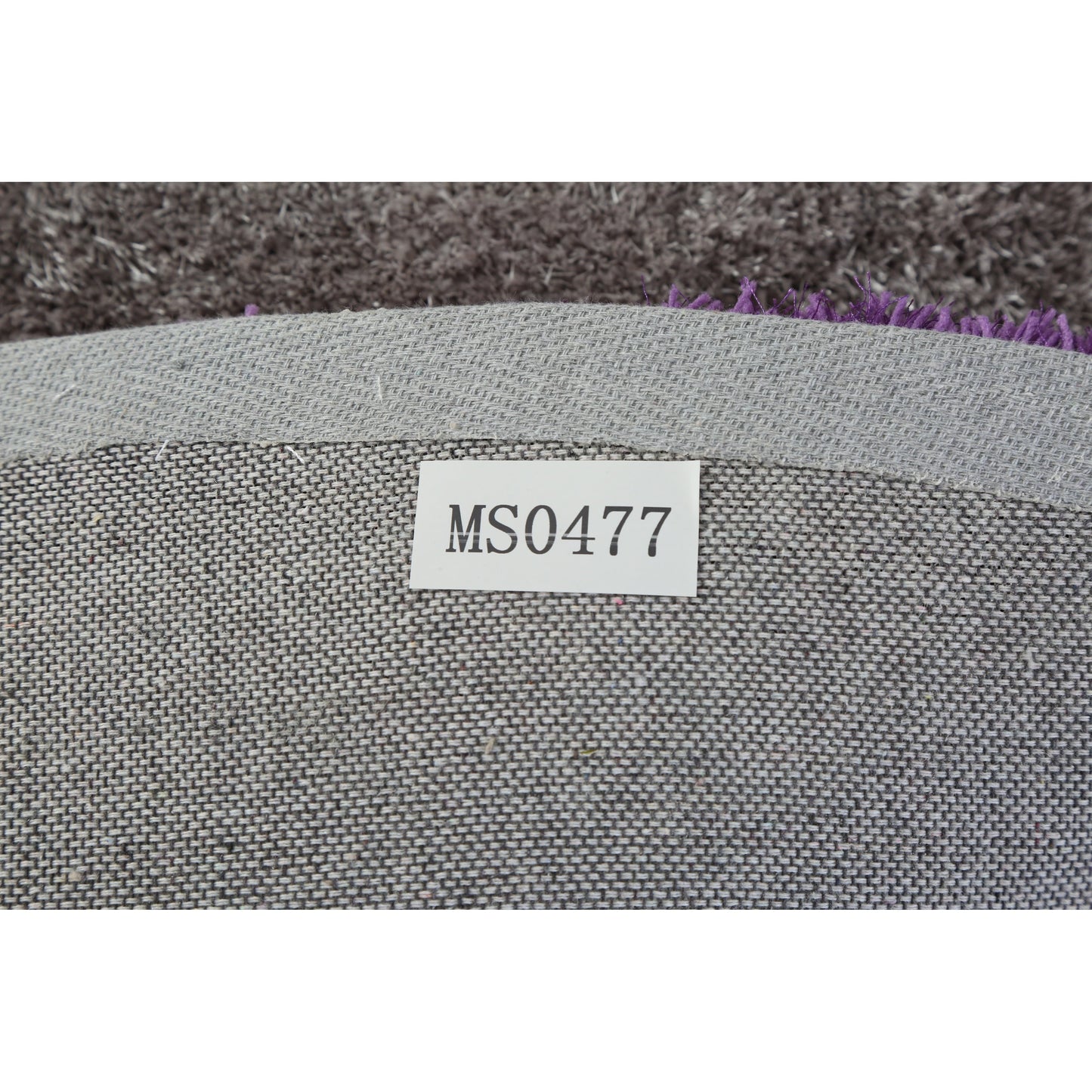 Tapis de sol abstrait à poils longs Mateos