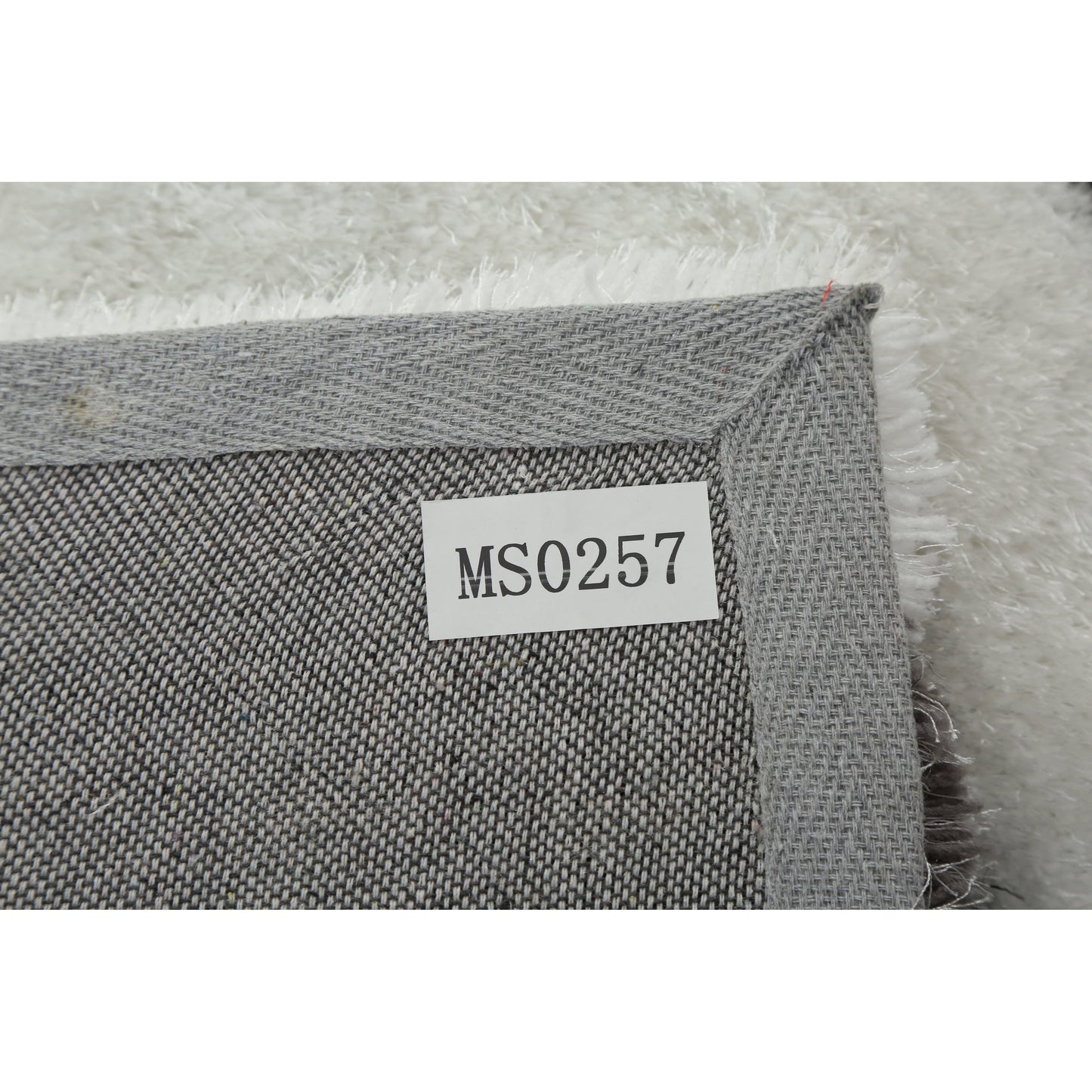 Tapis de sol abstrait à poils longs Mateos