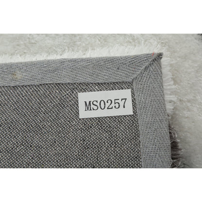 Tapis de sol abstrait à poils longs Mateos