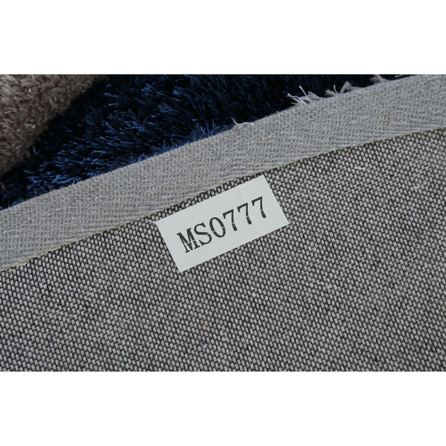 Tapis de sol abstrait à poils longs Mateos