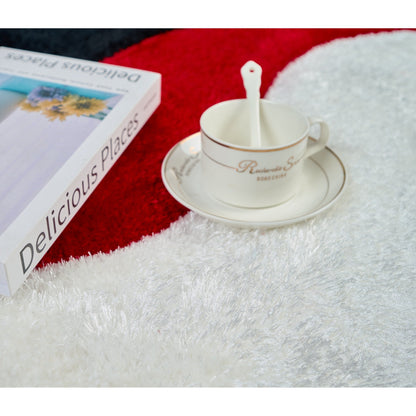 Tapis de sol abstrait à poils longs Mateos