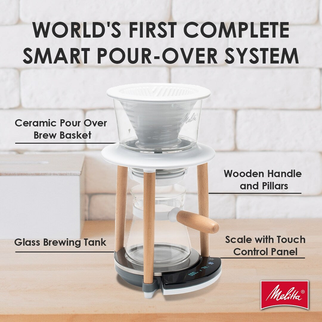 Système de préparation de café intelligent par infusion Melitta Senz V Connected