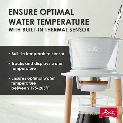 Système de préparation de café intelligent par infusion Melitta Senz V Connected