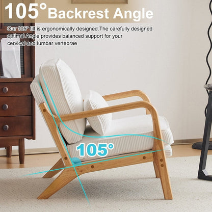 Fauteuil d'appoint capitonné de style moderne du milieu du siècle