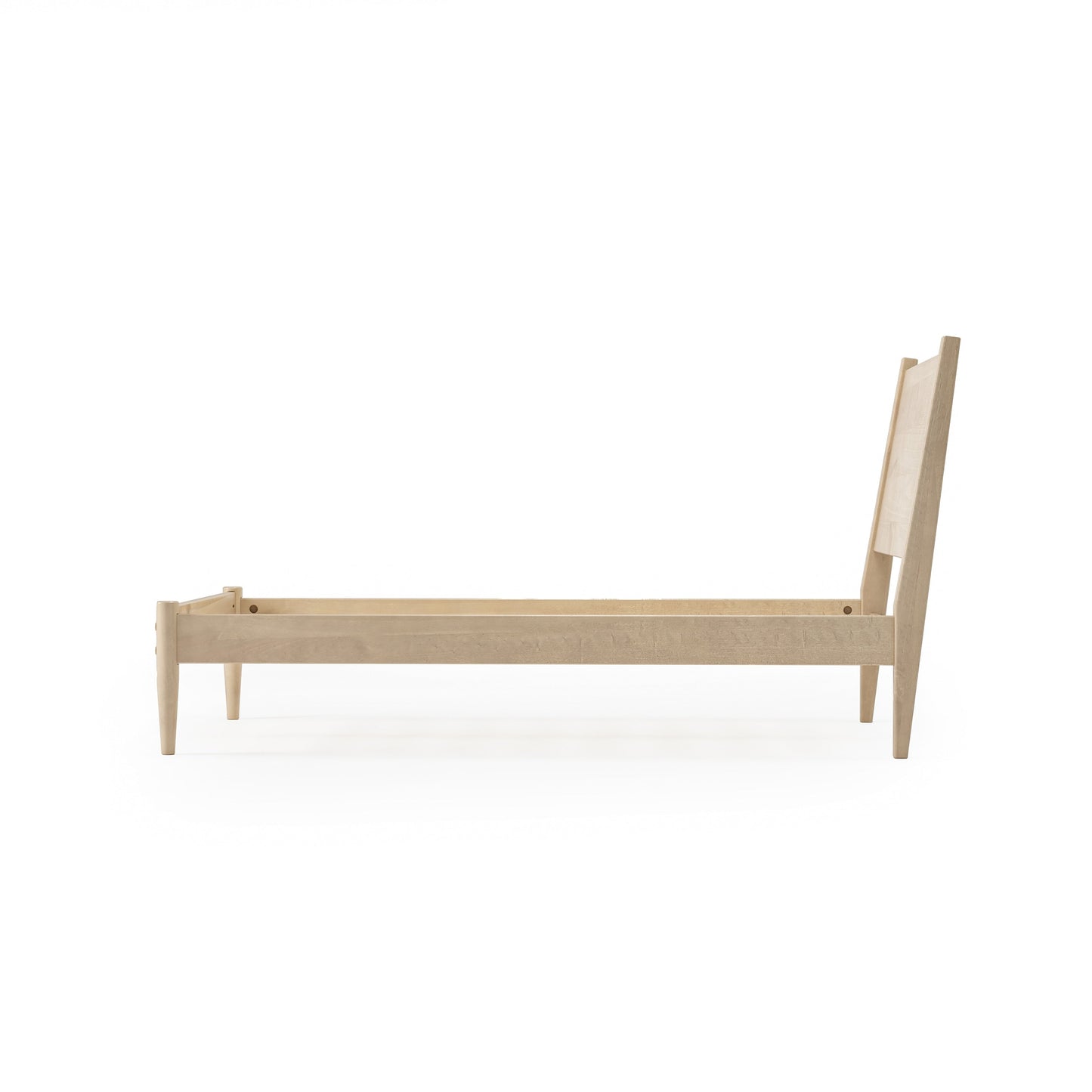 Lit à panneaux de style milieu de siècle