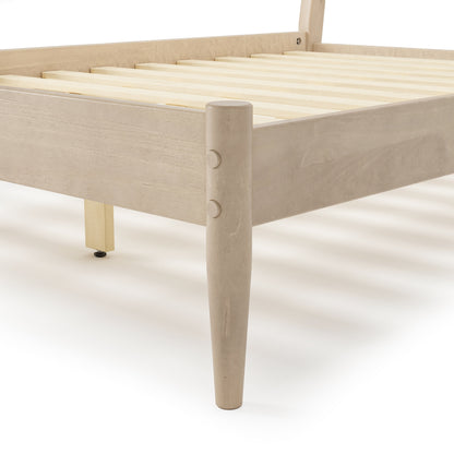 Lit à panneaux de style milieu de siècle