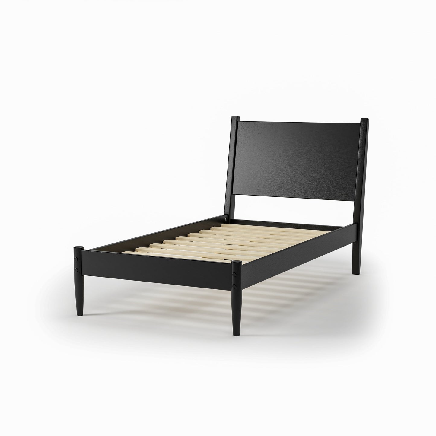 Lit à panneaux de style milieu de siècle