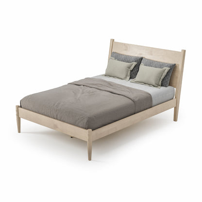 Lit à panneaux de style milieu de siècle