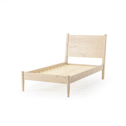 Lit à panneaux de style milieu de siècle