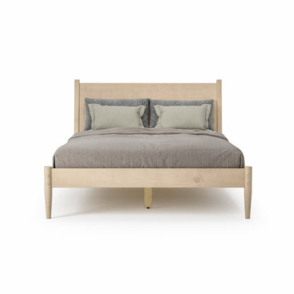 Lit à panneaux de style milieu de siècle