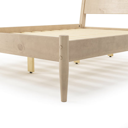 Lit à panneaux de style milieu de siècle