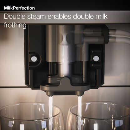 Système à café sur comptoir Miele CM 6160 MilkPerfection - Blanc Lotus