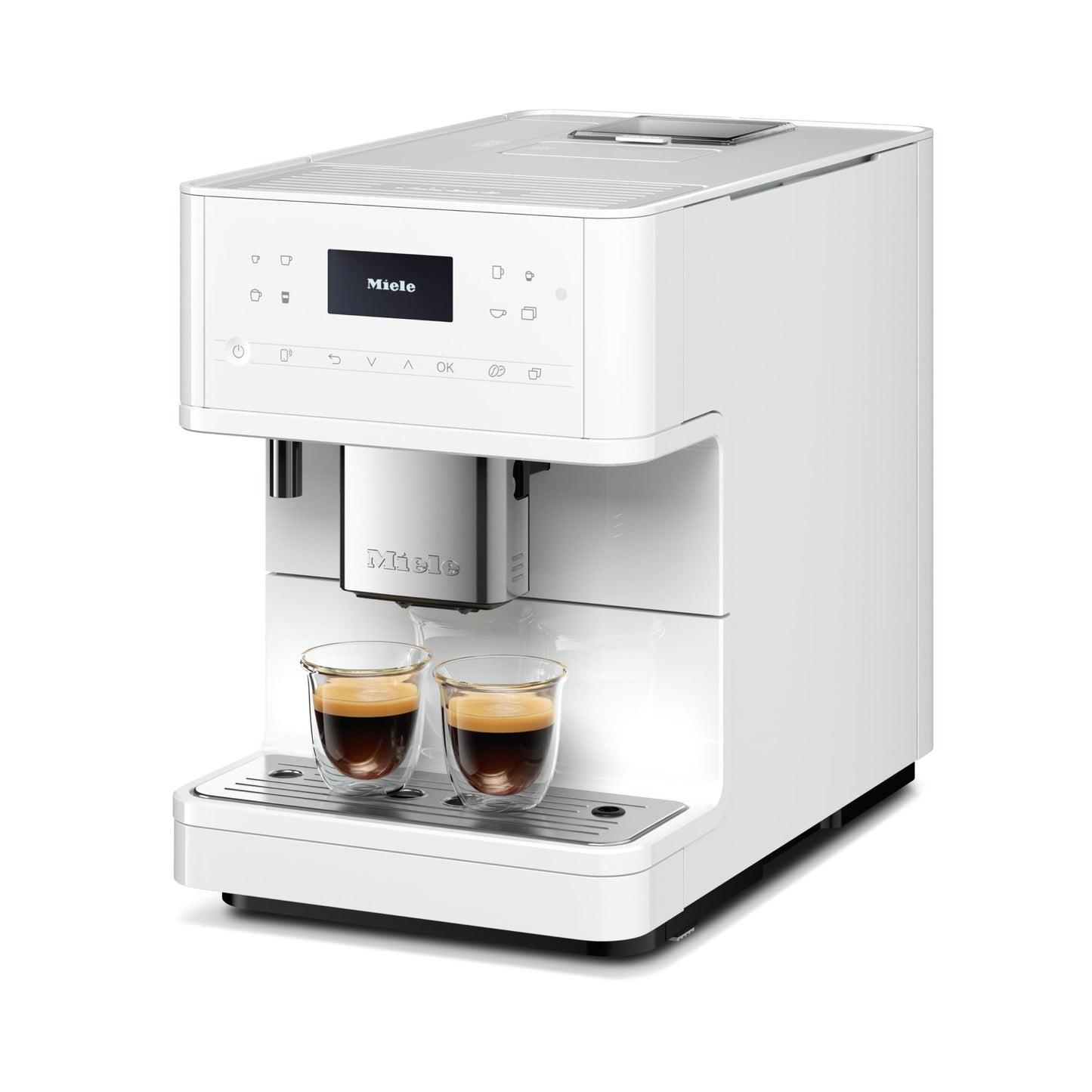 Système à café sur comptoir Miele CM 6160 MilkPerfection - Blanc Lotus