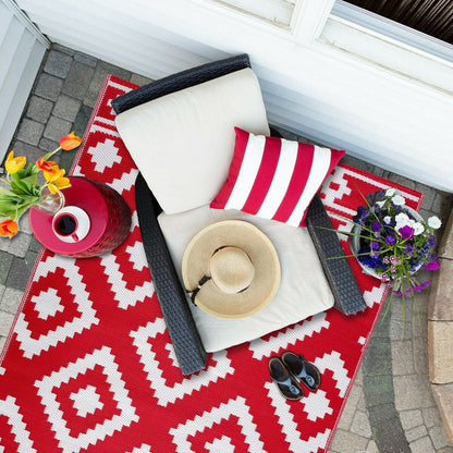 Milan Design 100% Eco-friendly Lightweight Plastic Outdoor Mat/Rug