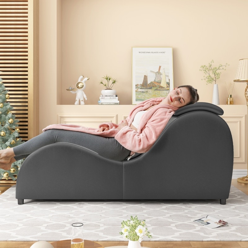 Chaise de yoga intérieure Mixoy, chaise longue de yoga incurvée pour adultes, pour les étirements, les exercices et la relaxation.
