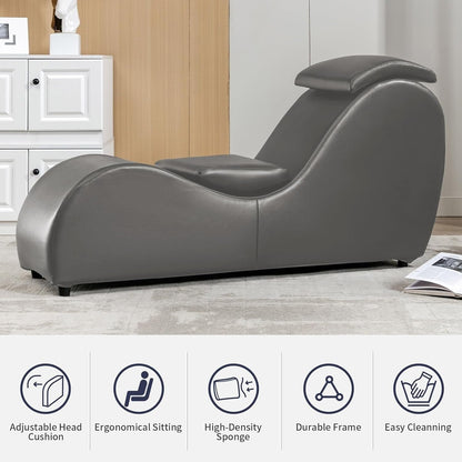 Chaise de yoga intérieure Mixoy, chaise longue de yoga incurvée pour adultes, pour les étirements, les exercices et la relaxation.
