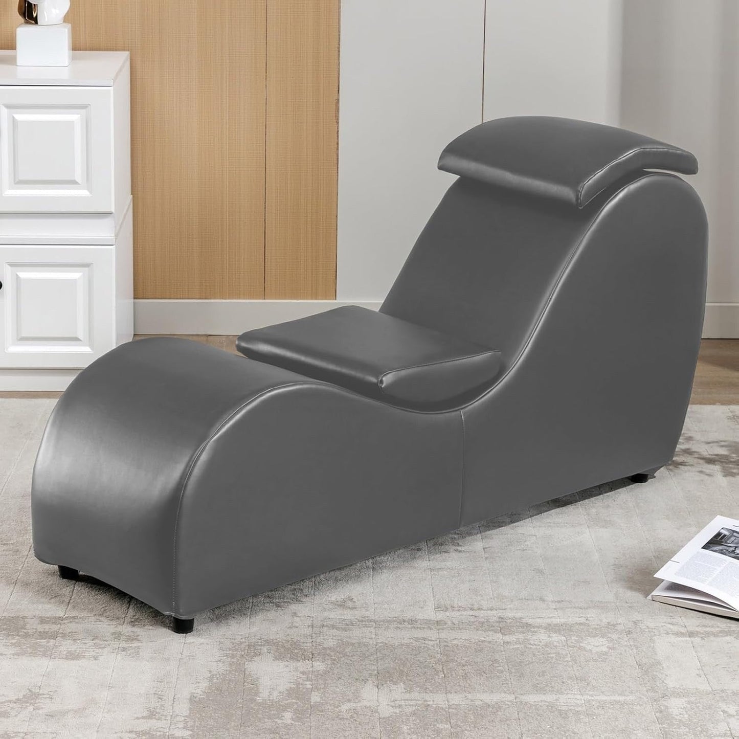 Chaise de yoga intérieure Mixoy, chaise longue de yoga incurvée pour adultes, pour les étirements, les exercices et la relaxation.