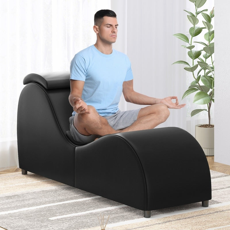 Chaise de yoga intérieure Mixoy, chaise longue de yoga incurvée pour adultes, pour les étirements, les exercices et la relaxation.