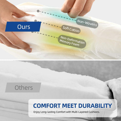 Moasis Ensemble de meubles de jardin en osier pour terrasse, composé de 3 pièces : 2 chaises et une table basse.