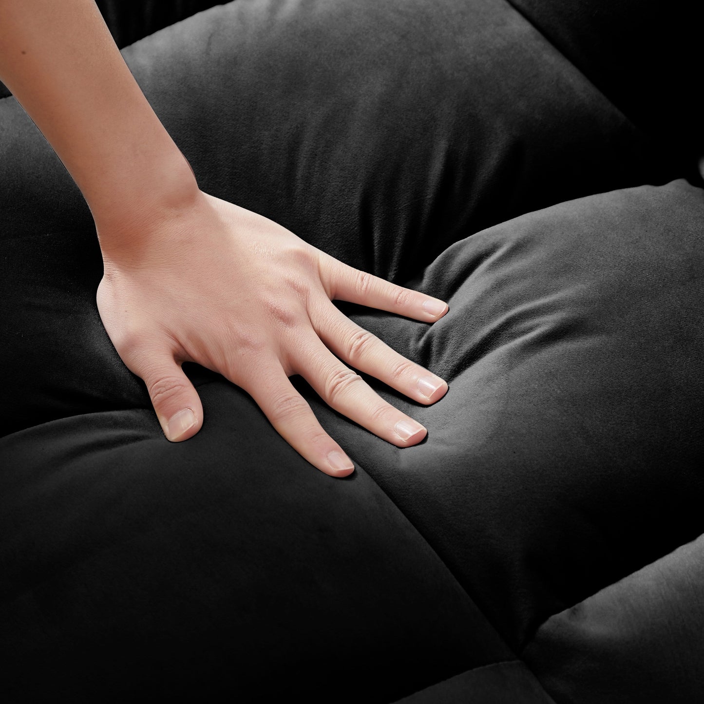 Canapé-lit convertible moderne 3 en 1, 70,86 pouces, pour chambre d'amis, avec dossier réglable et roulettes, pour salon.