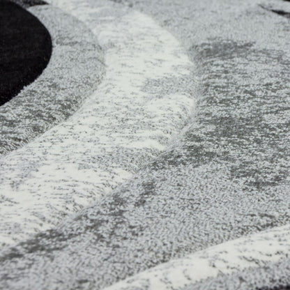 Modern Area Rug for Living Room Abstract Design