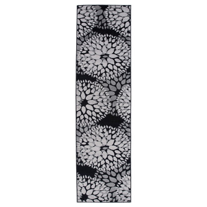 World Rug Gallery Modern Floral Circles Area Rug