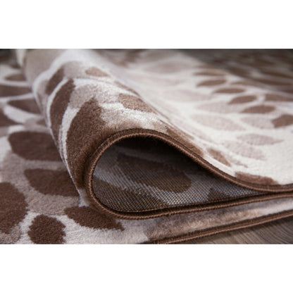 World Rug Gallery Modern Floral Circles Area Rug