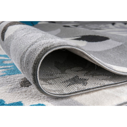 World Rug Gallery Modern Floral Design Area Rug